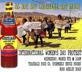 United States-México border: Migrant farm workers and food producers’ action on Women’s Day | #March8